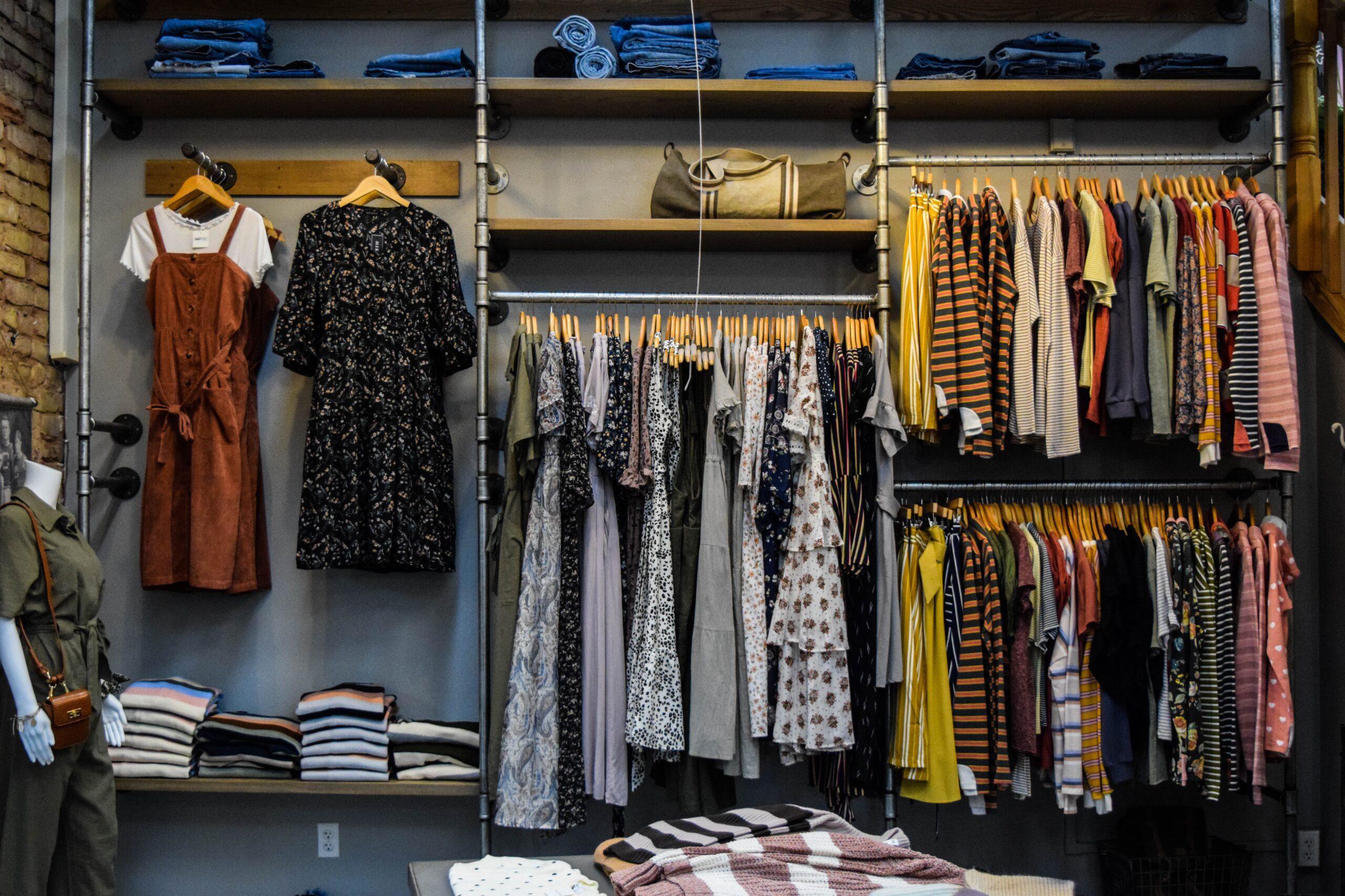 clothing website development