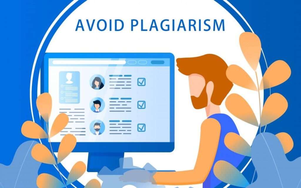 avoid plagiarism