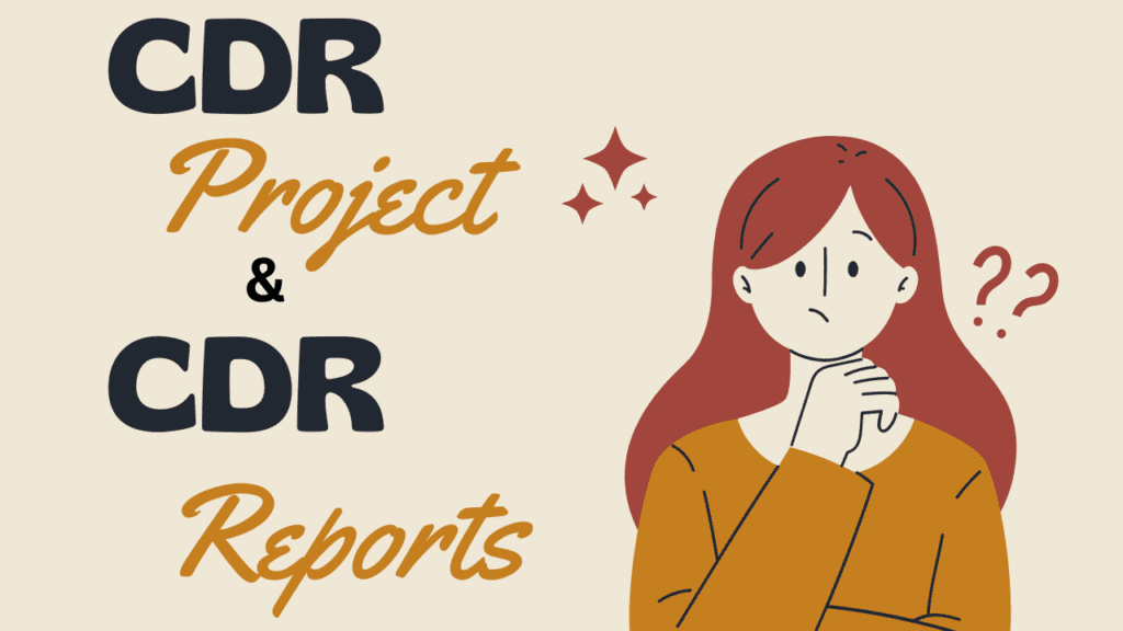 CDR Projects and CDR Reports