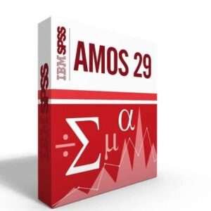 IBM SPSS AMOS structural equation modelling software