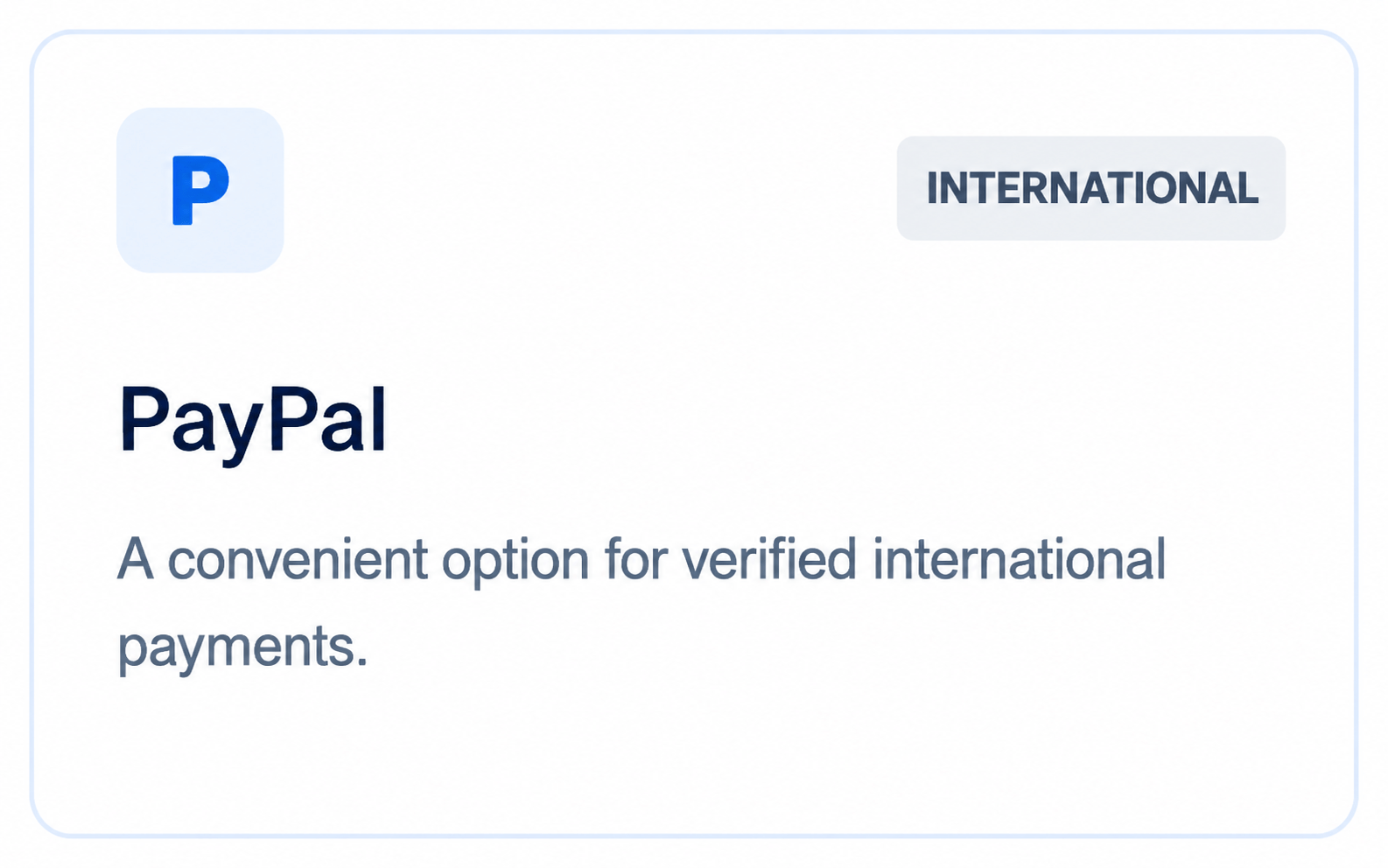PAY PAL EXCELLENCE INNOVATION