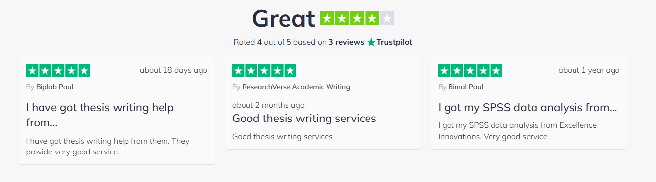 TrustPilot Reviews