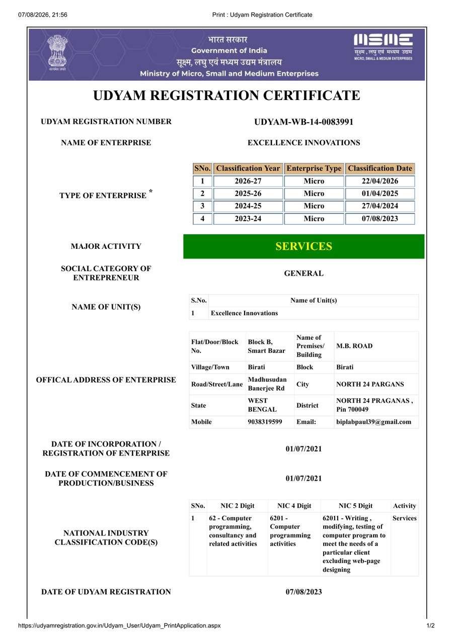 Udyam Registration