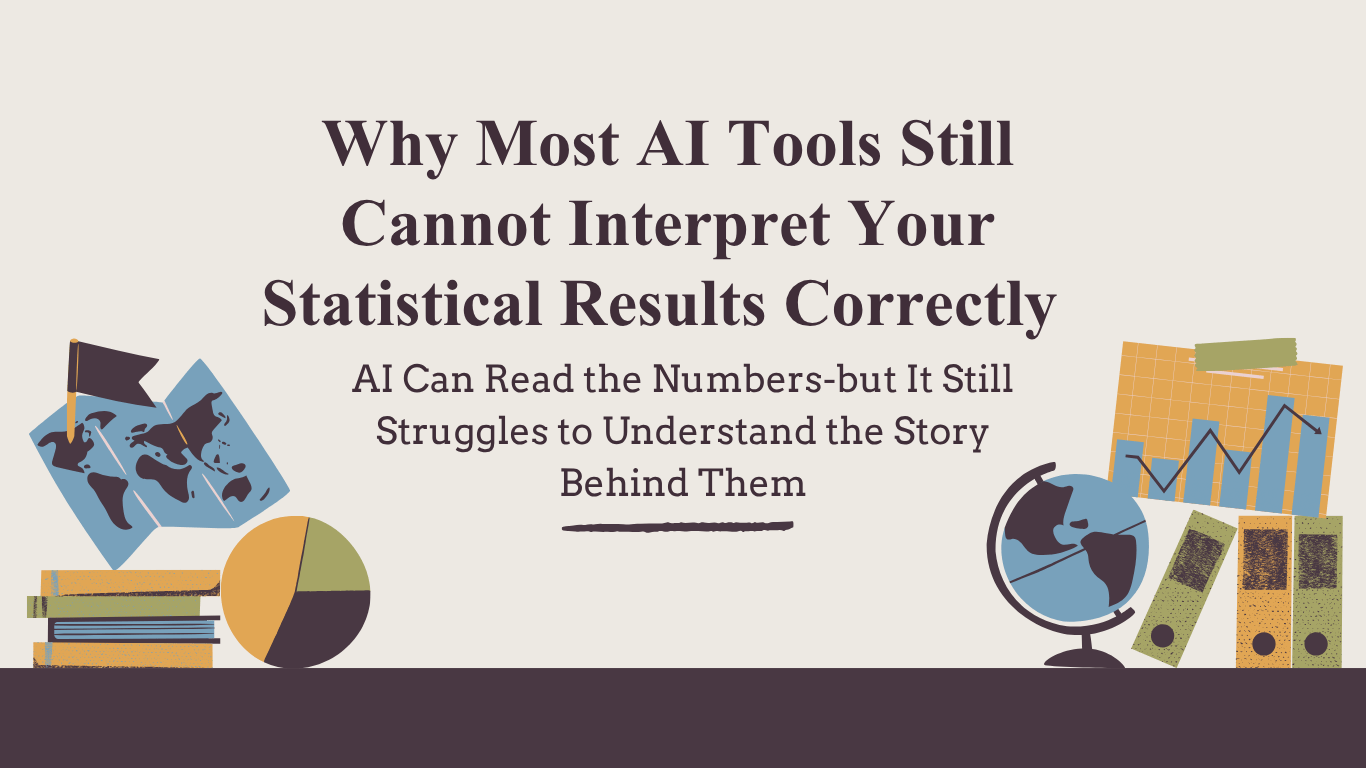 WHY MOST AI TOOLS STILL CANNOT INTERPRET YOUR STATISTICAL RESULTS CORRECTLY