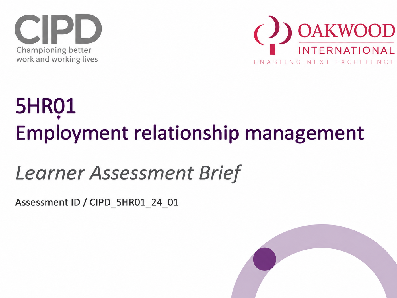 CIPD ASSIGNMENT SUPPORT CASE STUDY