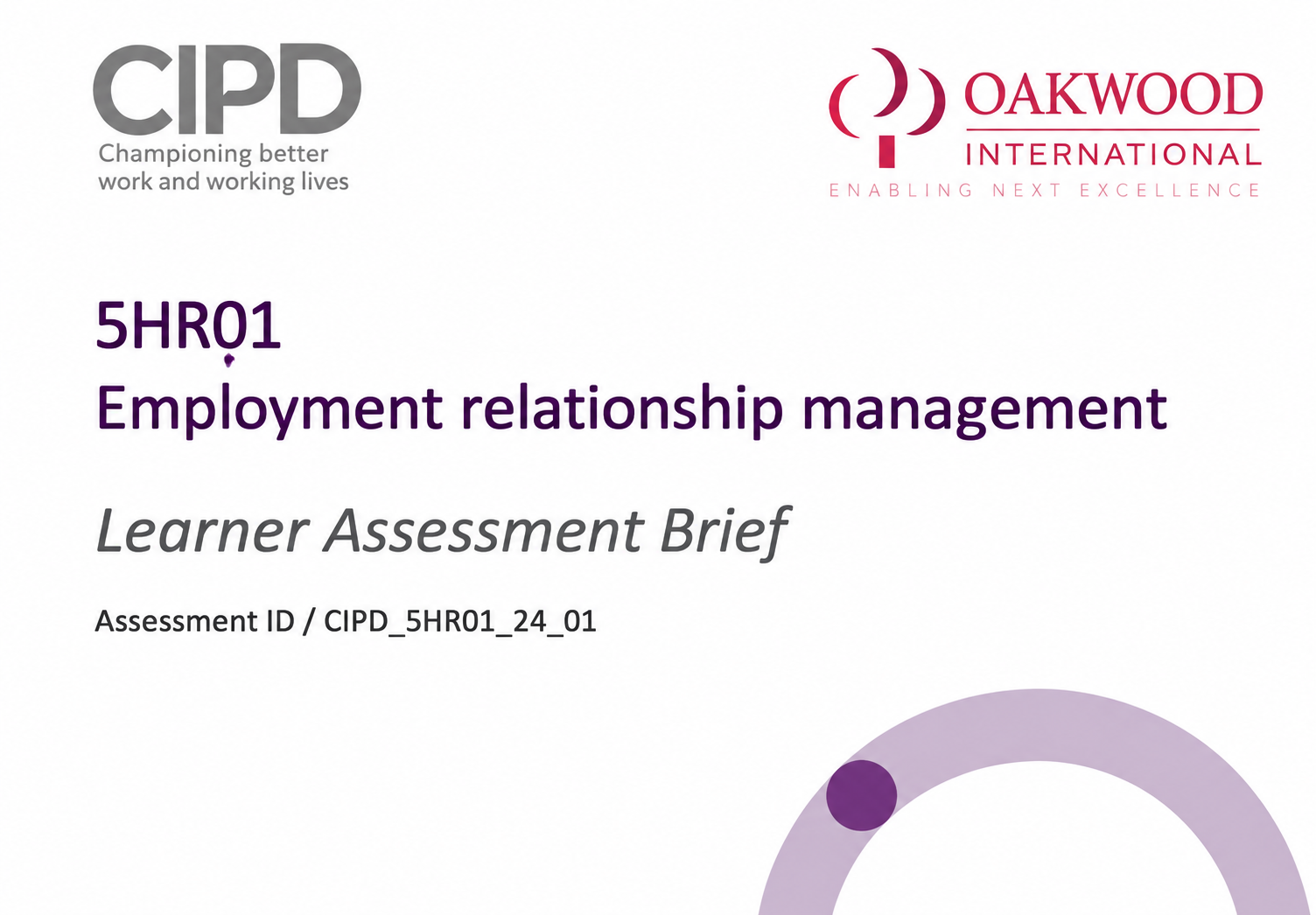 CIPD ASSIGNMENT SUPPORT CASE STUDY